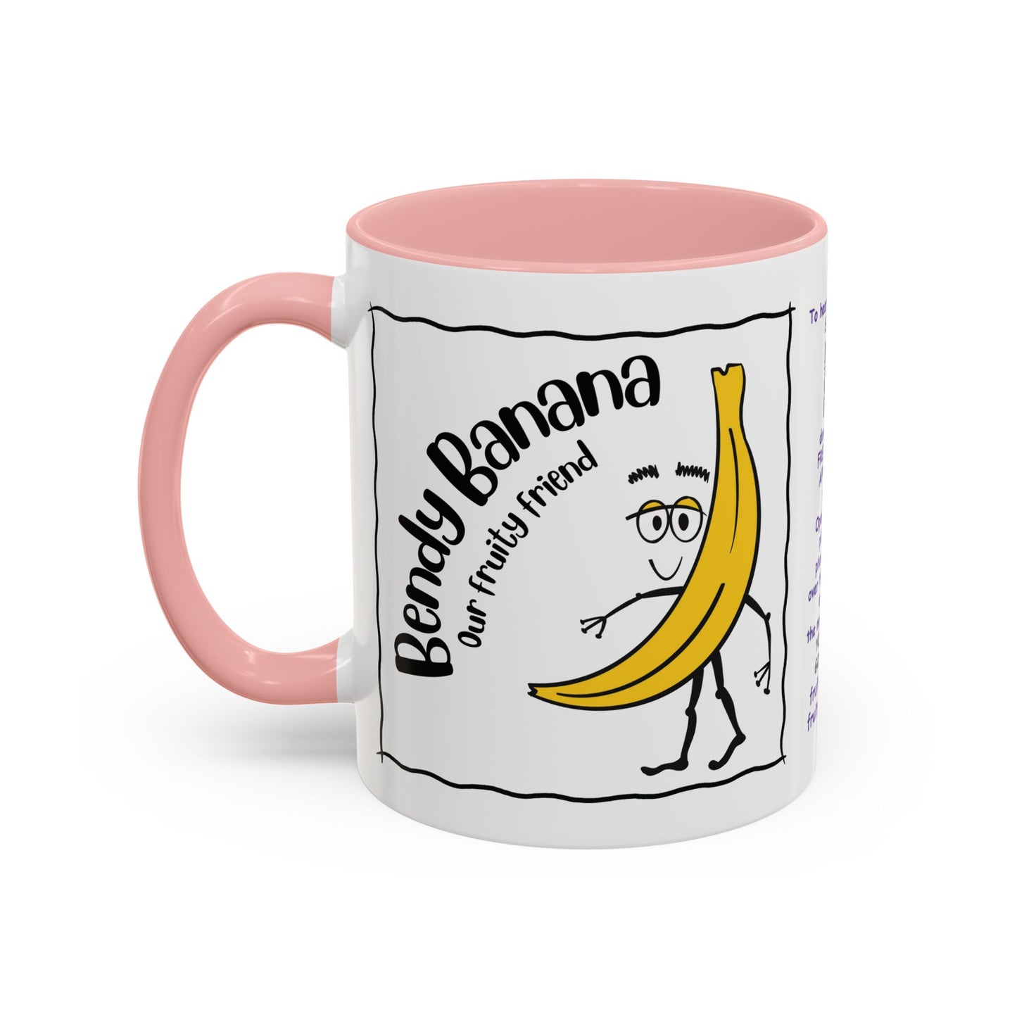 Singing childs mug childs Banana Mug Fruit Mug Bendy Banana Mug Funny Mug Christmas Ceramic Kids Mug Aesthetic White Mug Lover Kids Gift accent Coffee Mug (11, 15oz)