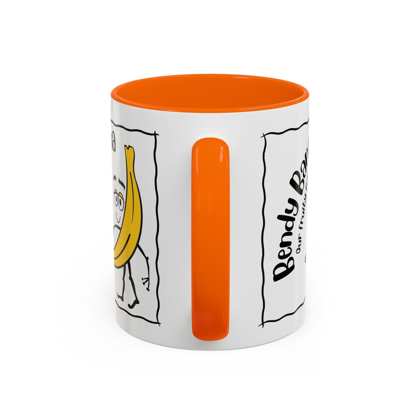 Singing childs mug childs Banana Mug Fruit Mug Bendy Banana Mug Funny Mug Christmas Ceramic Kids Mug Aesthetic White Mug Lover Kids Gift accent Coffee Mug (11, 15oz)