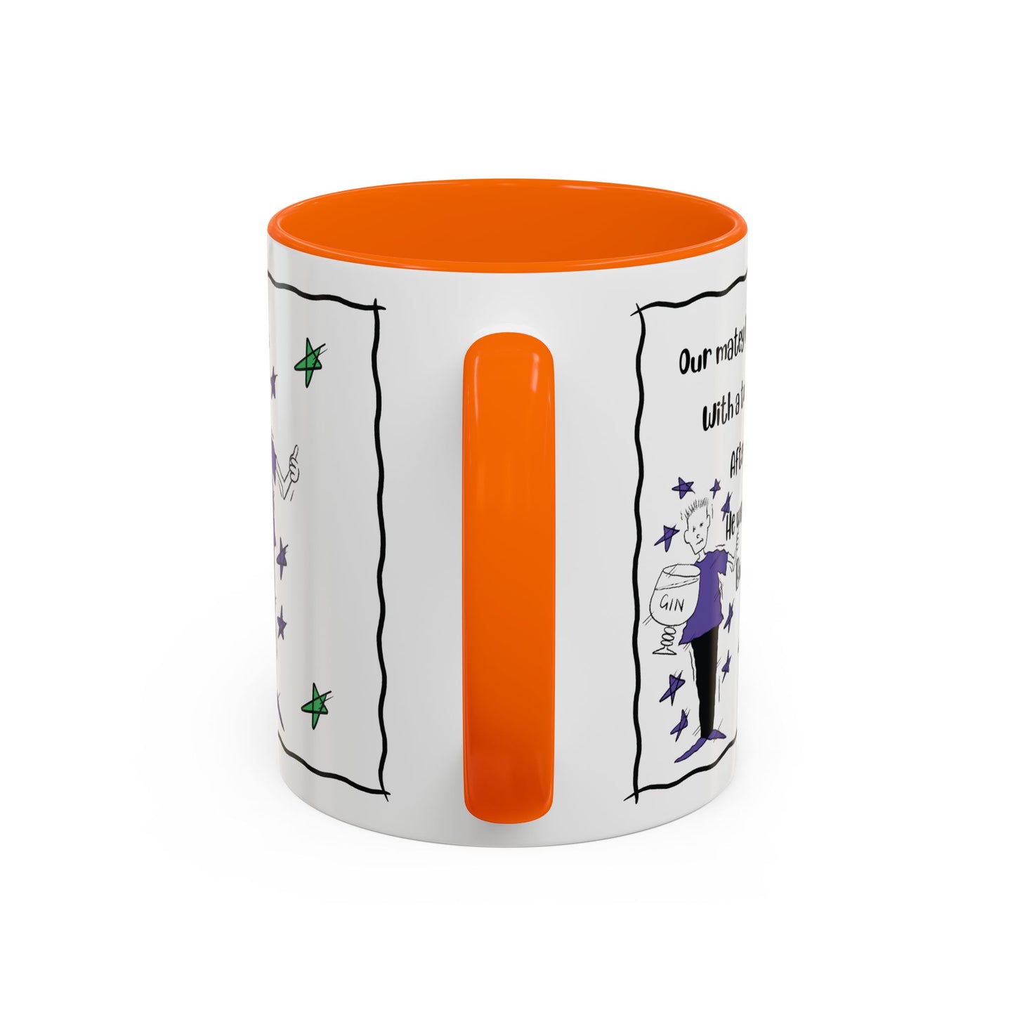 Rhyming Gin Mug Funny Gin Lover Mug Gin Tonic Mug Limerick Coffee Mug rhyming Mug Gin Coffee Lover Mug Unique Gin Mug Funny Christmas Mug Accent Coffee Mug (11, 15oz)