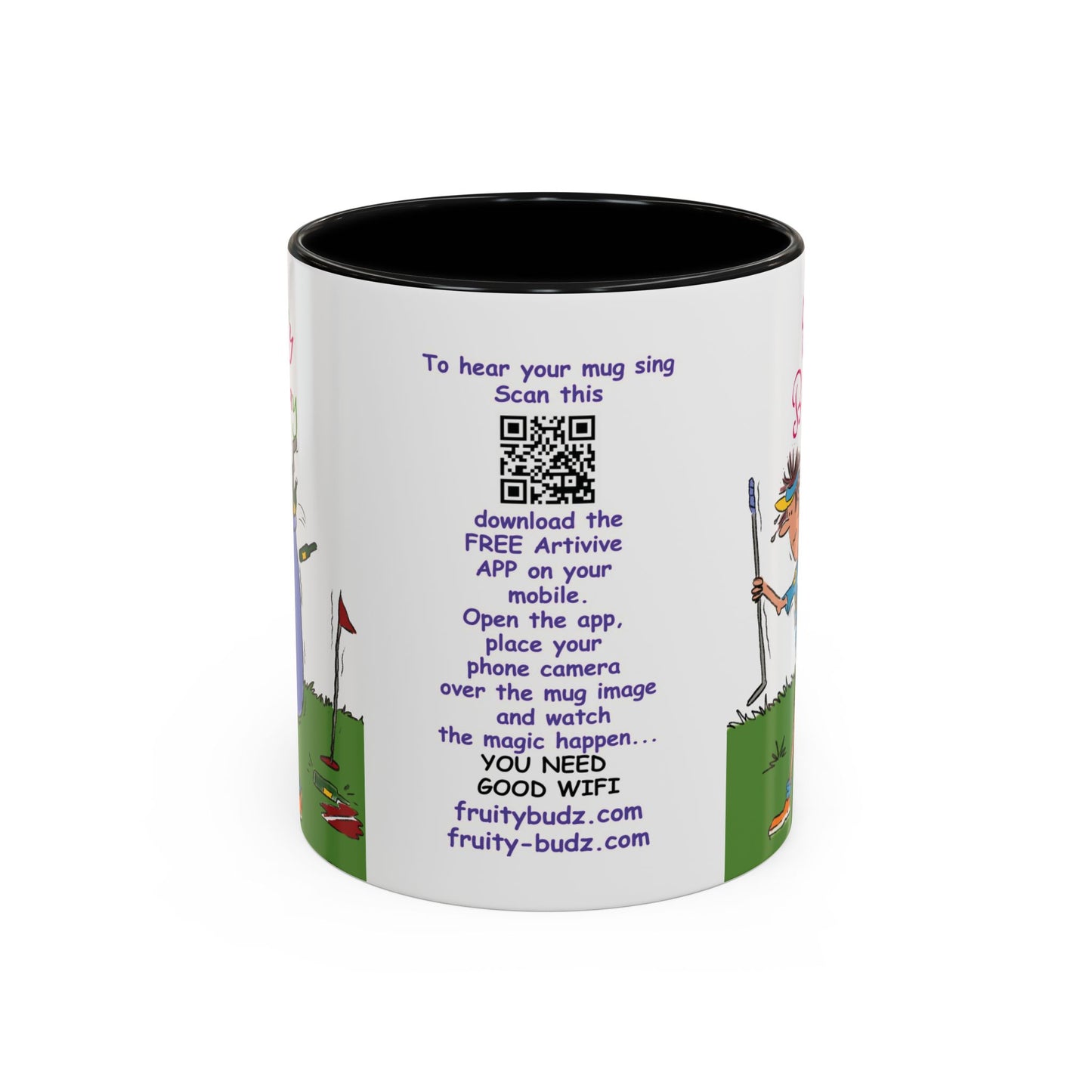Funny Gifts Under £15 Funny Mug Dads Birthday Mug Coffee Mug Funny Birthday Golf lover Mug Handmade Birthday Lover Mug White Ceramic Coffee Beer Mug accent Coffee Mug (11, 15oz)