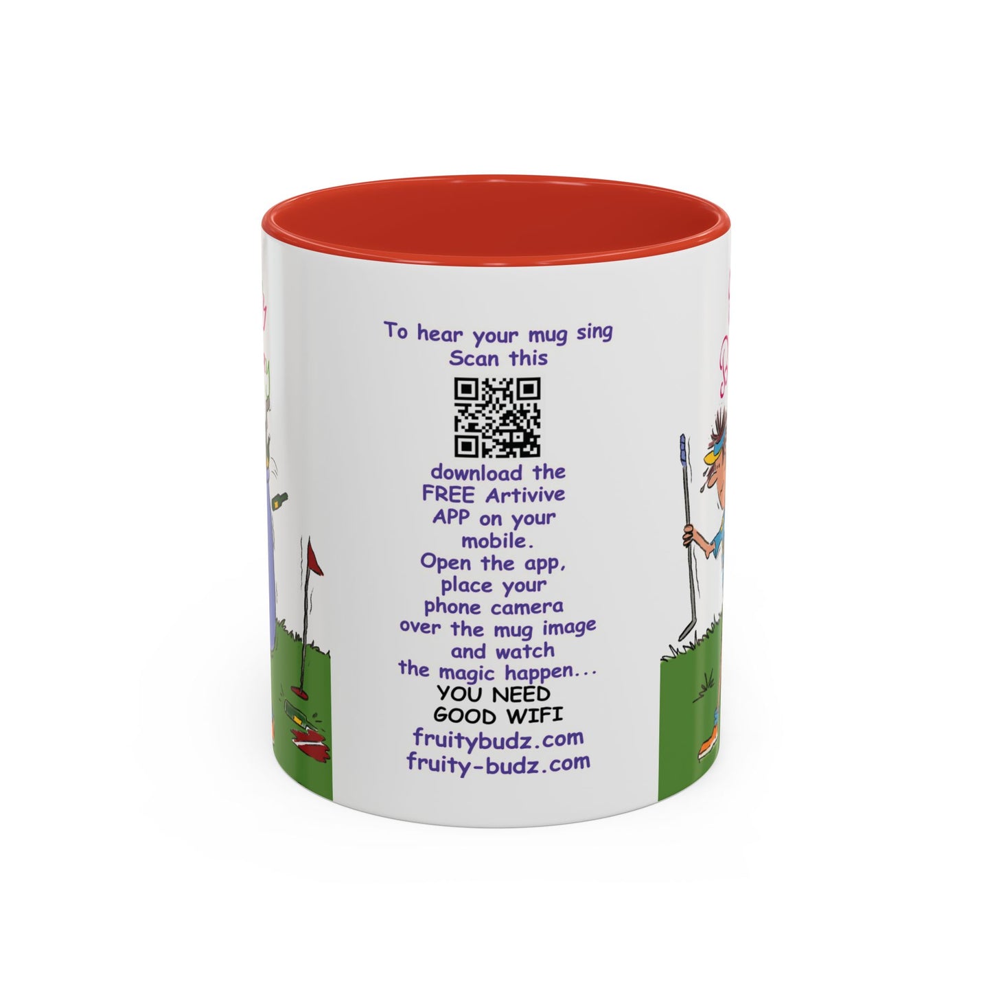 Funny Gifts Under £15 Funny Mug Dads Birthday Mug Coffee Mug Funny Birthday Golf lover Mug Handmade Birthday Lover Mug White Ceramic Coffee Beer Mug accent Coffee Mug (11, 15oz)
