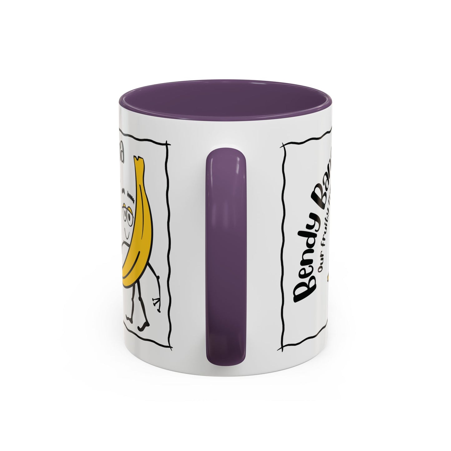 Singing childs mug childs Banana Mug Fruit Mug Bendy Banana Mug Funny Mug Christmas Ceramic Kids Mug Aesthetic White Mug Lover Kids Gift accent Coffee Mug (11, 15oz)