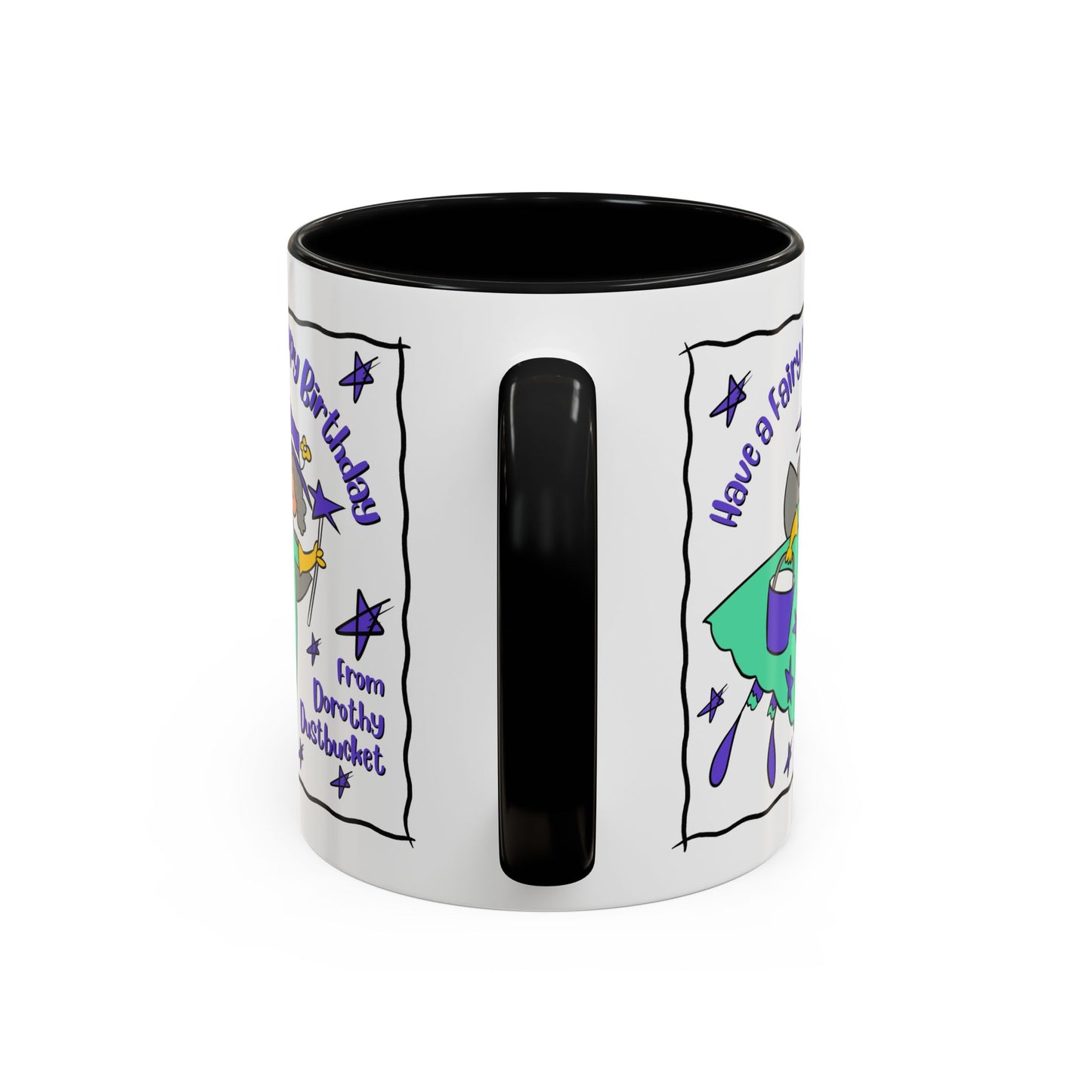 Singing Kids Birthday Mug with Augmented Reality β Dorothy DustBucket Birthday Fairy Mug Aesthetic White Mug Lover Kids Gift accent Coffee Mug (11, 15oz)