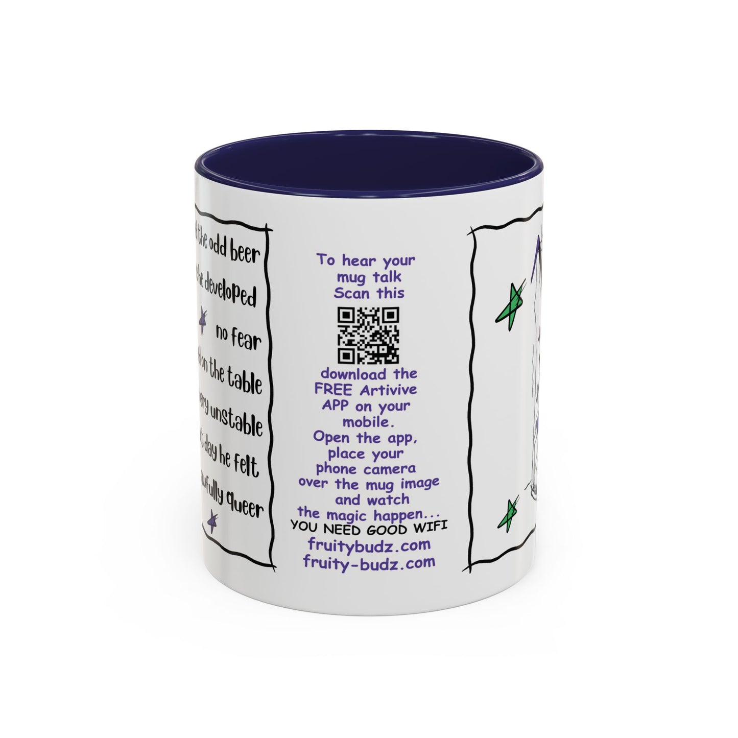 Talking Funny Mug Lads Beer Mug Coffee Mug Funny Limerick Mug Handmade Beer Lover Mug White Ceramic Coffee Beer Mug accent Coffee Mug (11, 15oz)