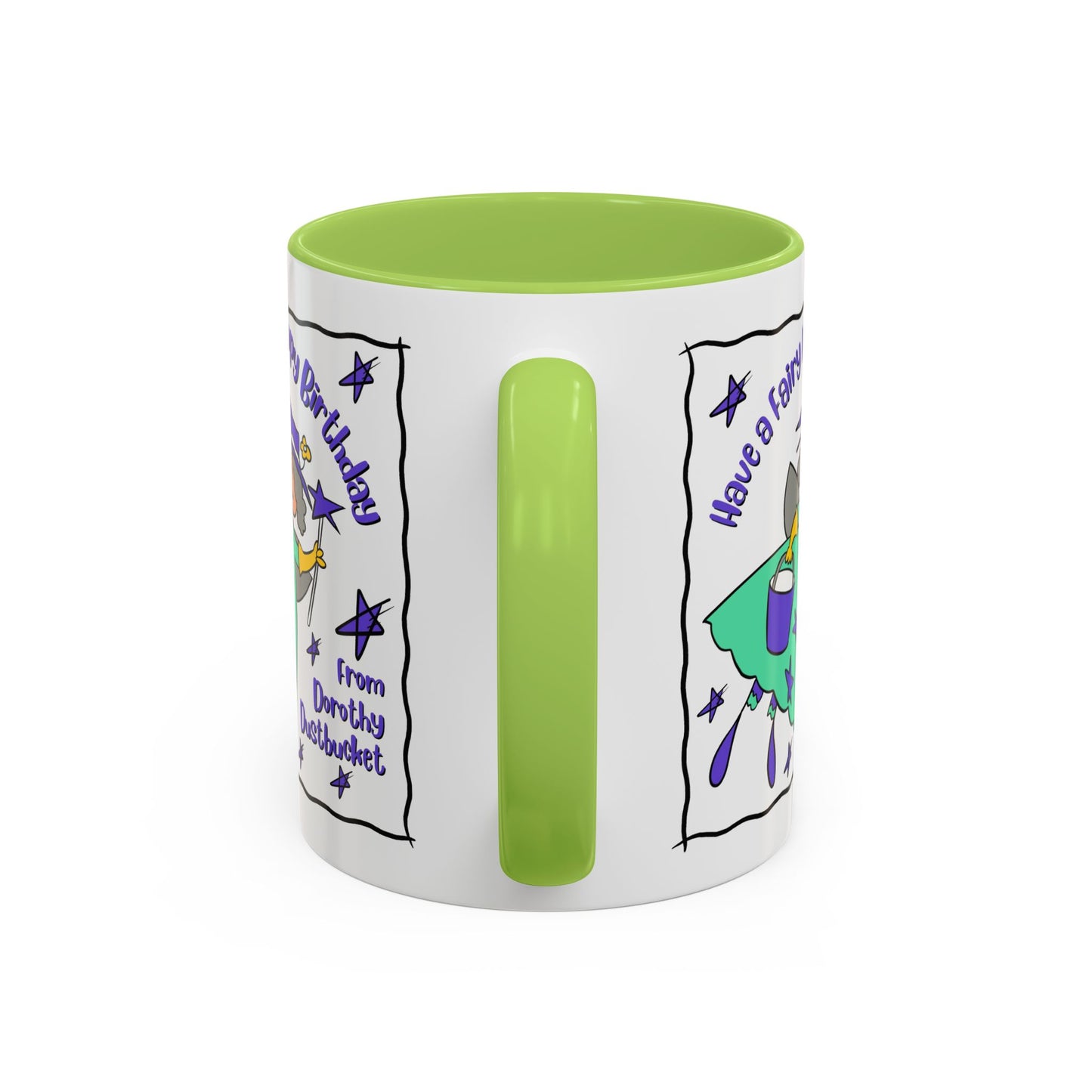 Singing Kids Birthday Mug with Augmented Reality β Dorothy DustBucket Birthday Fairy Mug Aesthetic White Mug Lover Kids Gift accent Coffee Mug (11, 15oz)
