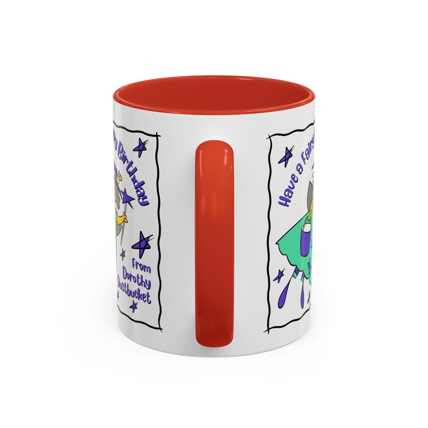Singing Kids Birthday Mug with Augmented Reality β Dorothy DustBucket Birthday Fairy Mug Aesthetic White Mug Lover Kids Gift accent Coffee Mug (11, 15oz)