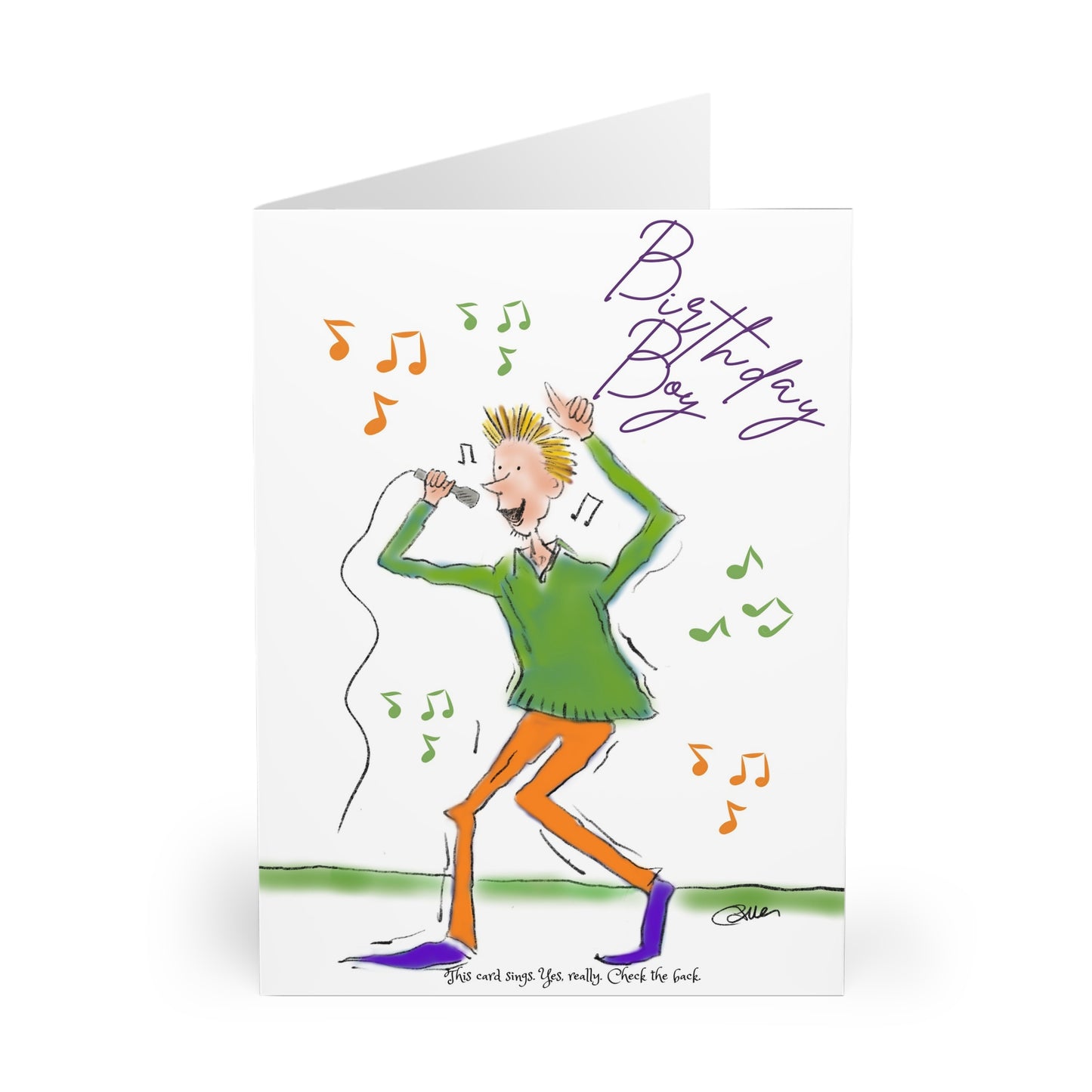Birthday Singing Cards 5 Pack