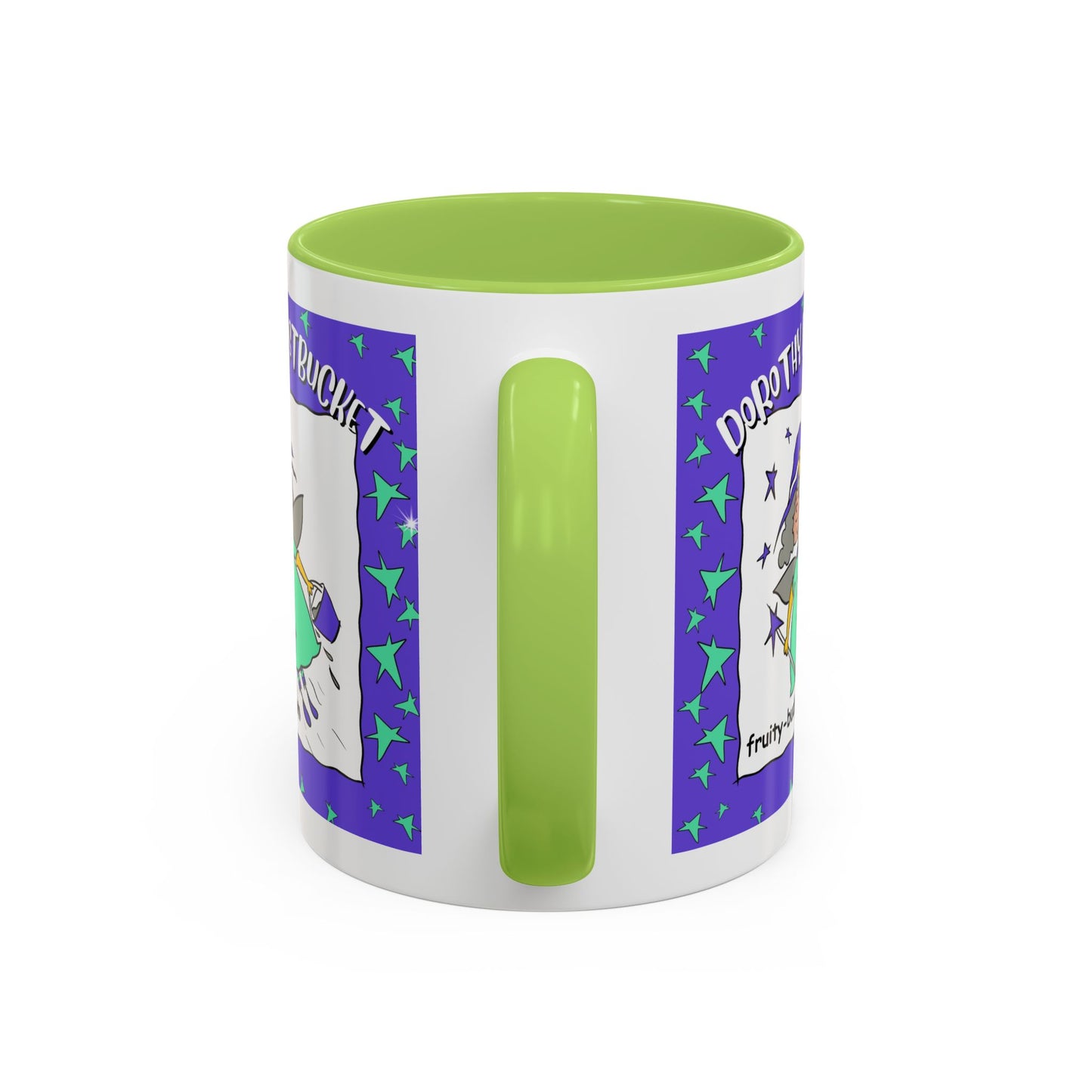 Dorothy DustBucket Funny Fairy Mug is a delightful Fairy Mug designed to brighten your day with its playful and vibrant charm. Aesthetic White Mug Lover Kids Gift accent Coffee Mug (11, 15oz)