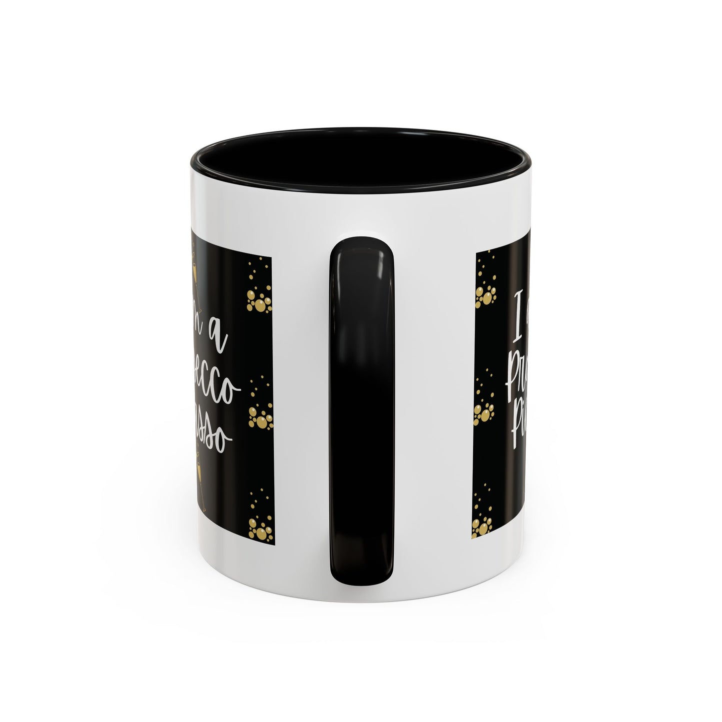 Talking Funny Mug Funny Prosecco Picasso Lover Mug Limerick Girlie Mug Funny Animating Mug Handmade Ceramic Coffee Mug girl Christmas gift accent Coffee Mug (11, 15oz)