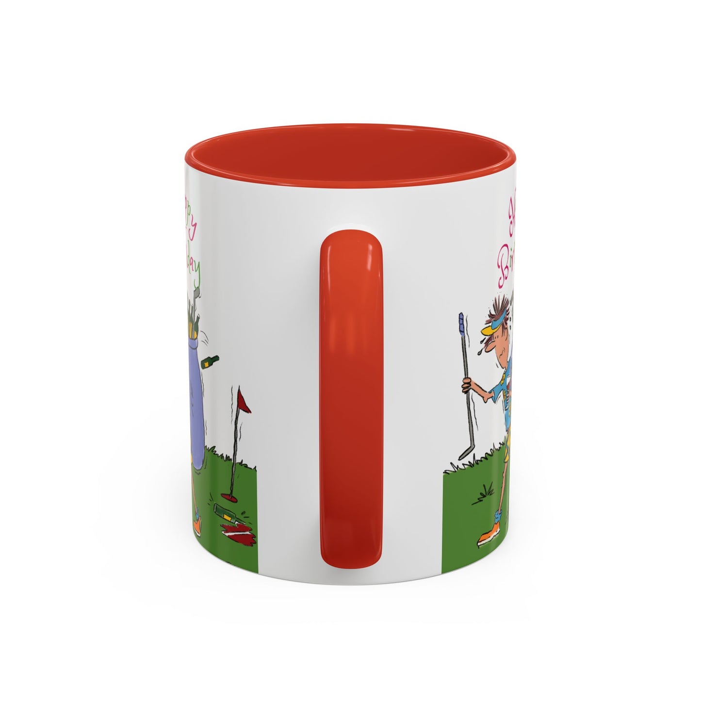 Funny Gifts Under £15 Funny Mug Dads Birthday Mug Coffee Mug Funny Birthday Golf lover Mug Handmade Birthday Lover Mug White Ceramic Coffee Beer Mug accent Coffee Mug (11, 15oz)