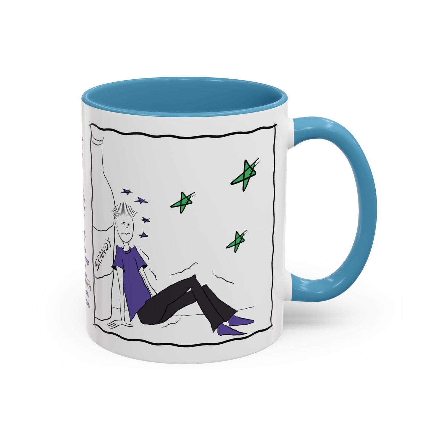 Unique mug Rhyming Talking Birthday mug Brandy Lover Mug Funny Birthday mug  limerick Brandy Mug Christmas Gift Brandy Lover MugCopy of Accent Coffee Mug (11, 15oz)