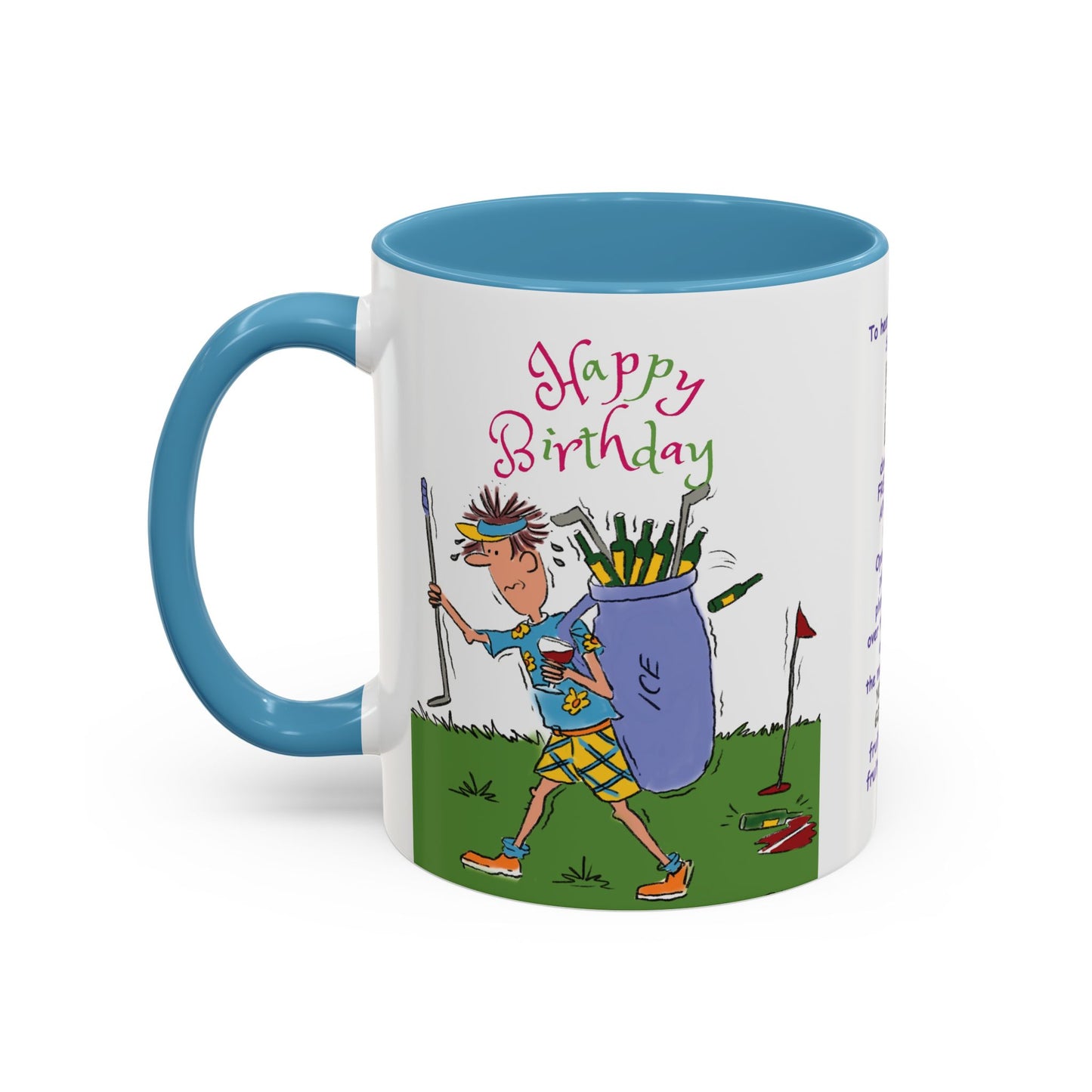 Funny Gifts Under £15 Funny Mug Dads Birthday Mug Coffee Mug Funny Birthday Golf lover Mug Handmade Birthday Lover Mug White Ceramic Coffee Beer Mug accent Coffee Mug (11, 15oz)