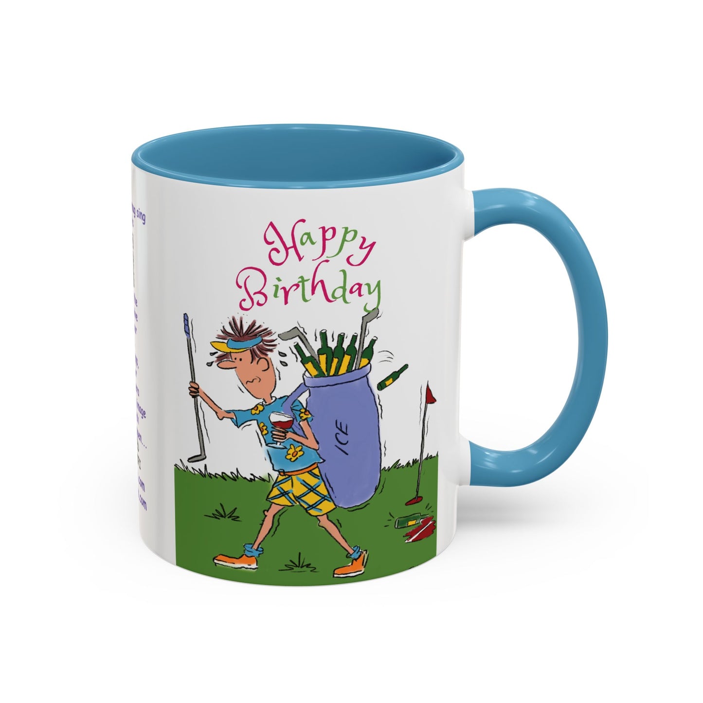 Funny Gifts Under £15 Funny Mug Dads Birthday Mug Coffee Mug Funny Birthday Golf lover Mug Handmade Birthday Lover Mug White Ceramic Coffee Beer Mug accent Coffee Mug (11, 15oz)