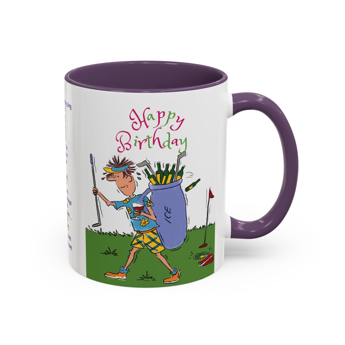 Funny Gifts Under £15 Funny Mug Dads Birthday Mug Coffee Mug Funny Birthday Golf lover Mug Handmade Birthday Lover Mug White Ceramic Coffee Beer Mug accent Coffee Mug (11, 15oz)