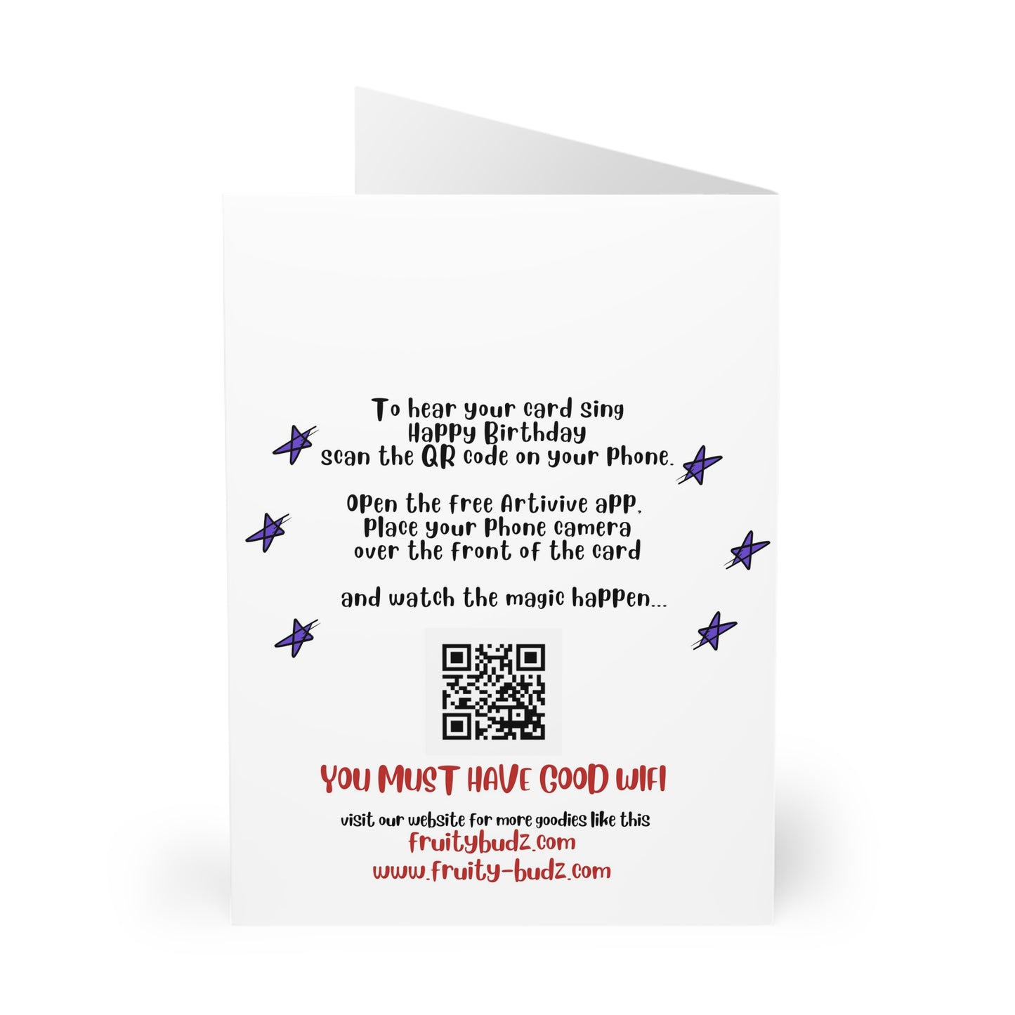 Birthday Singing Cards 5 Pack