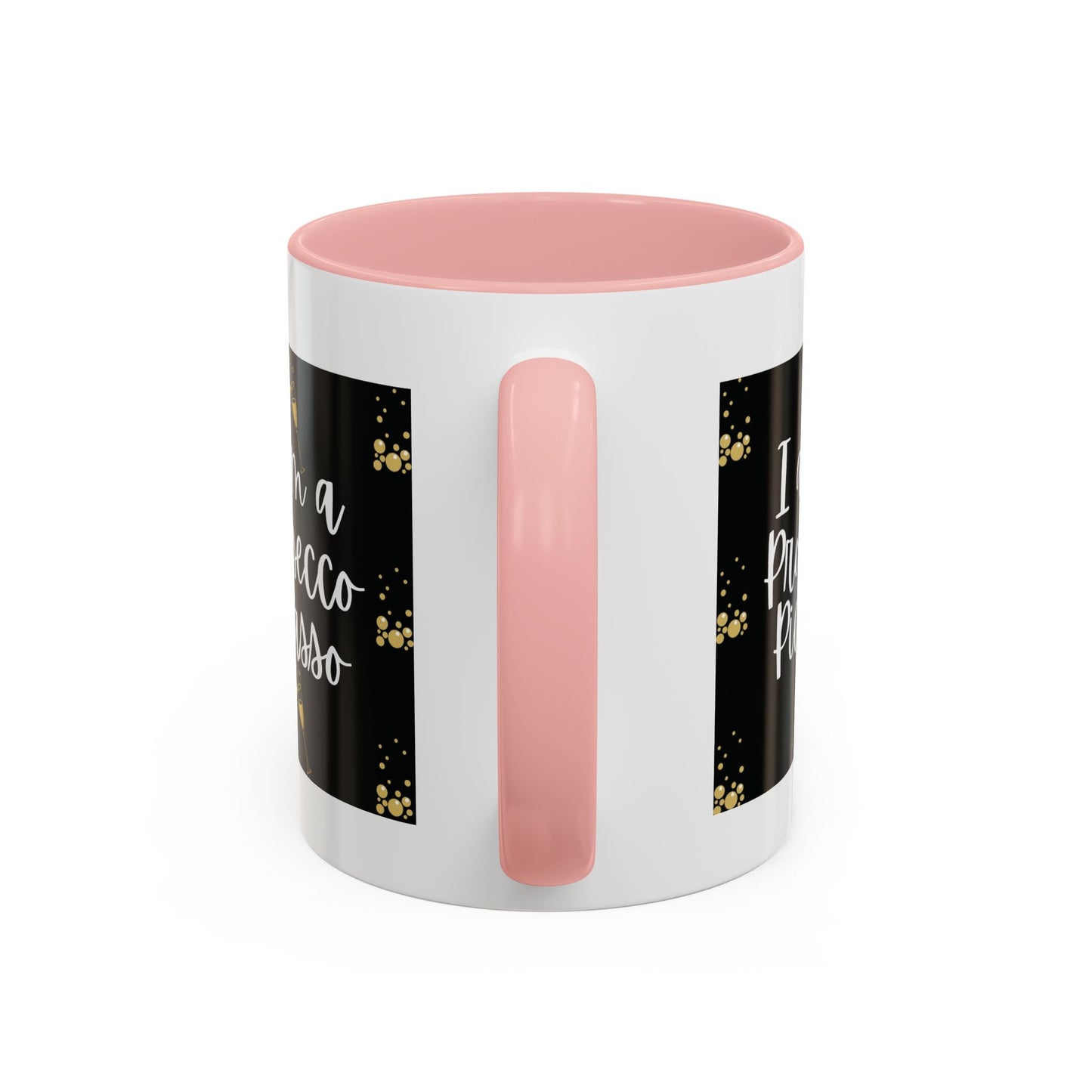 Talking Funny Mug Funny Prosecco Picasso Lover Mug Limerick Girlie Mug Funny Animating Mug Handmade Ceramic Coffee Mug girl Christmas gift accent Coffee Mug (11, 15oz)