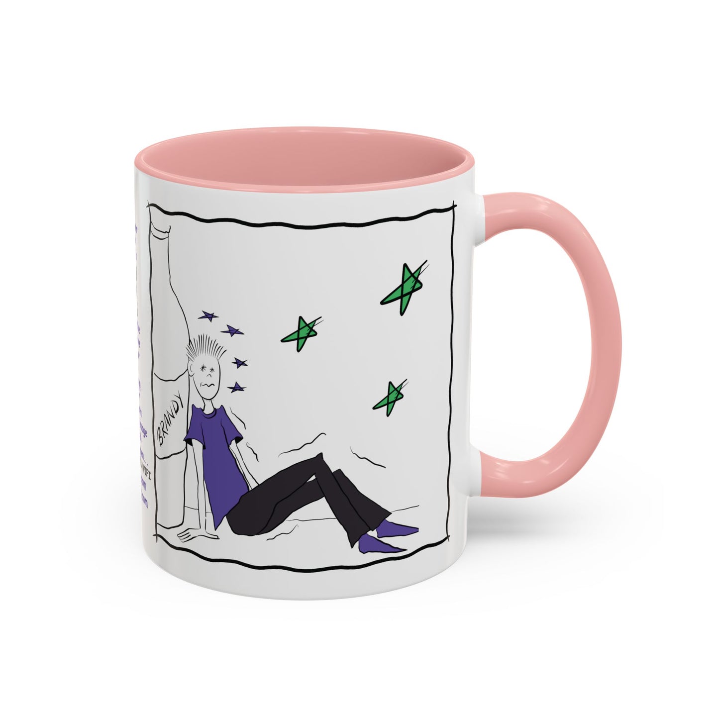 Unique mug Rhyming Talking Birthday mug Brandy Lover Mug Funny Birthday mug  limerick Brandy Mug Christmas Gift Brandy Lover MugCopy of Accent Coffee Mug (11, 15oz)