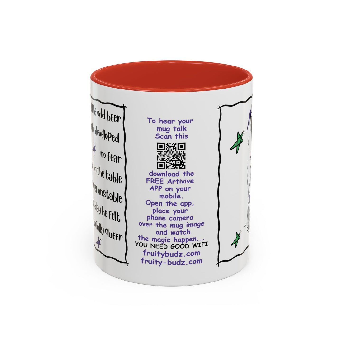 Talking Funny Mug Lads Beer Mug Coffee Mug Funny Limerick Mug Handmade Beer Lover Mug White Ceramic Coffee Beer Mug accent Coffee Mug (11, 15oz)