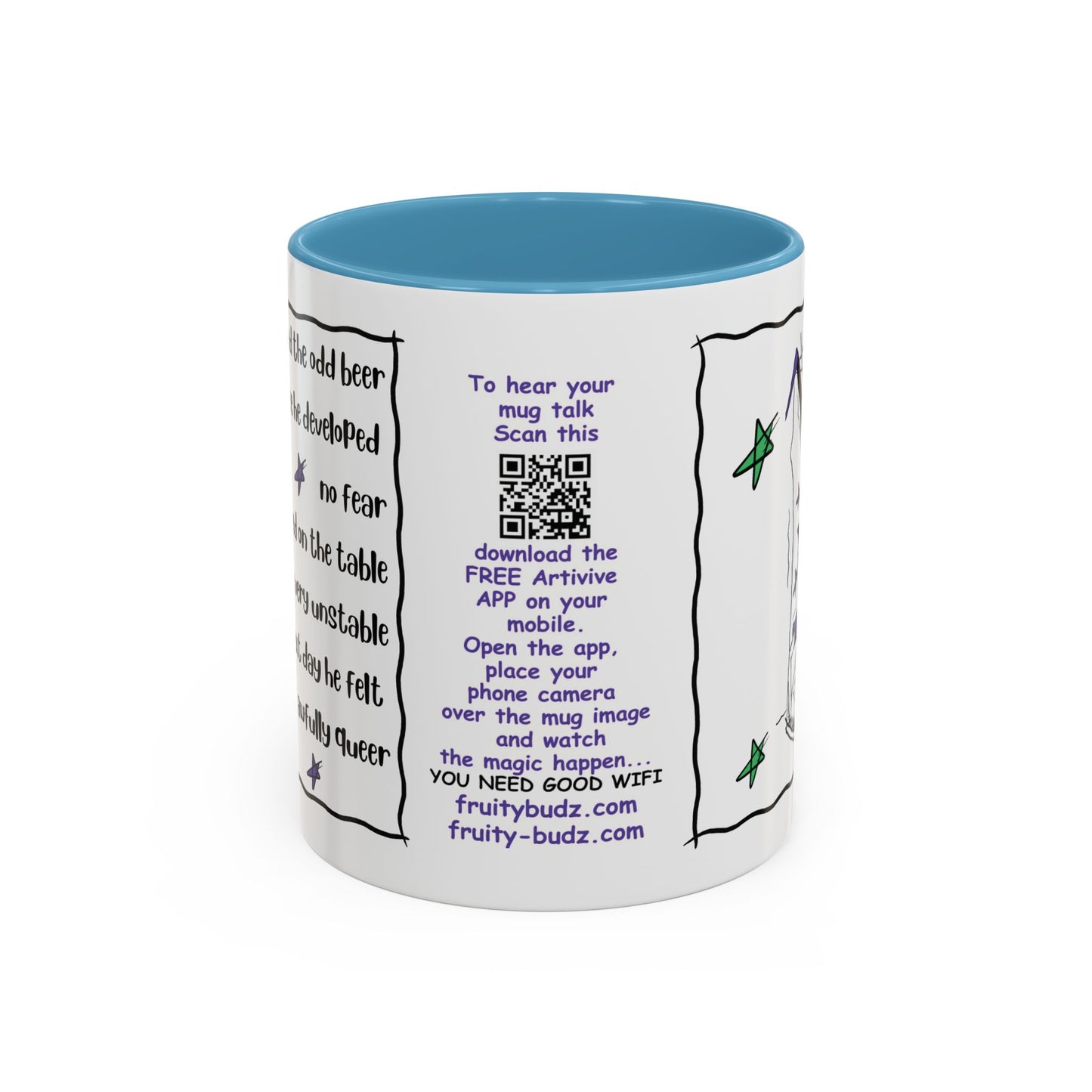 Talking Funny Mug Lads Beer Mug Coffee Mug Funny Limerick Mug Handmade Beer Lover Mug White Ceramic Coffee Beer Mug accent Coffee Mug (11, 15oz)