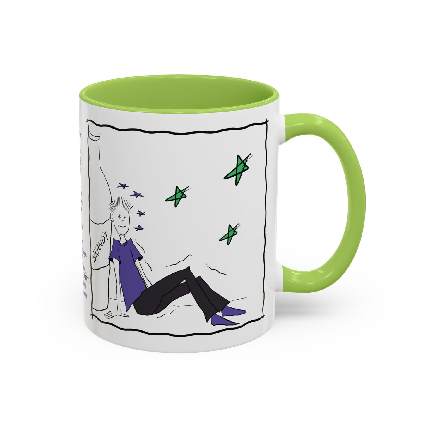 Unique mug Rhyming Talking Birthday mug Brandy Lover Mug Funny Birthday mug  limerick Brandy Mug Christmas Gift Brandy Lover MugCopy of Accent Coffee Mug (11, 15oz)