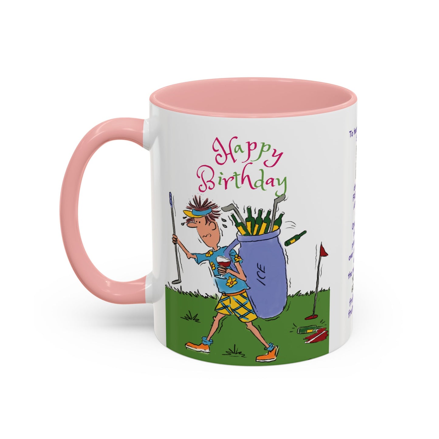 Funny Gifts Under £15 Funny Mug Dads Birthday Mug Coffee Mug Funny Birthday Golf lover Mug Handmade Birthday Lover Mug White Ceramic Coffee Beer Mug accent Coffee Mug (11, 15oz)