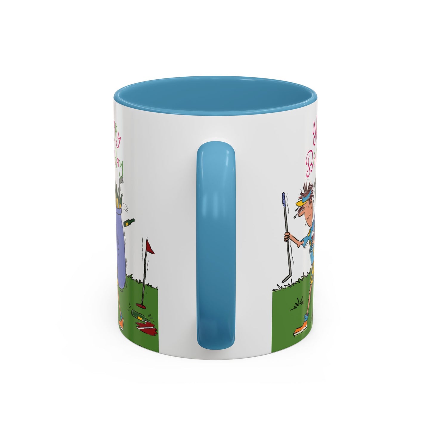 Funny Gifts Under £15 Funny Mug Dads Birthday Mug Coffee Mug Funny Birthday Golf lover Mug Handmade Birthday Lover Mug White Ceramic Coffee Beer Mug accent Coffee Mug (11, 15oz)