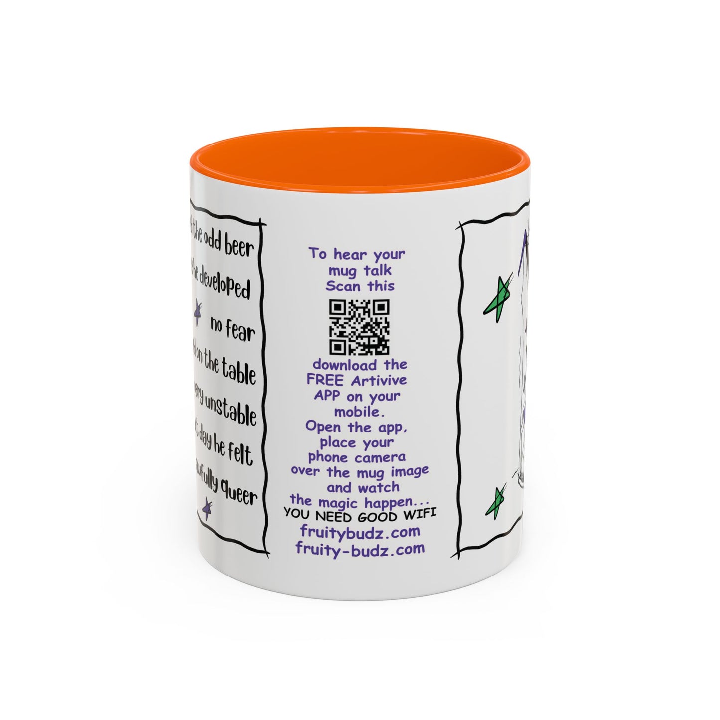 Talking Funny Mug Lads Beer Mug Coffee Mug Funny Limerick Mug Handmade Beer Lover Mug White Ceramic Coffee Beer Mug accent Coffee Mug (11, 15oz)