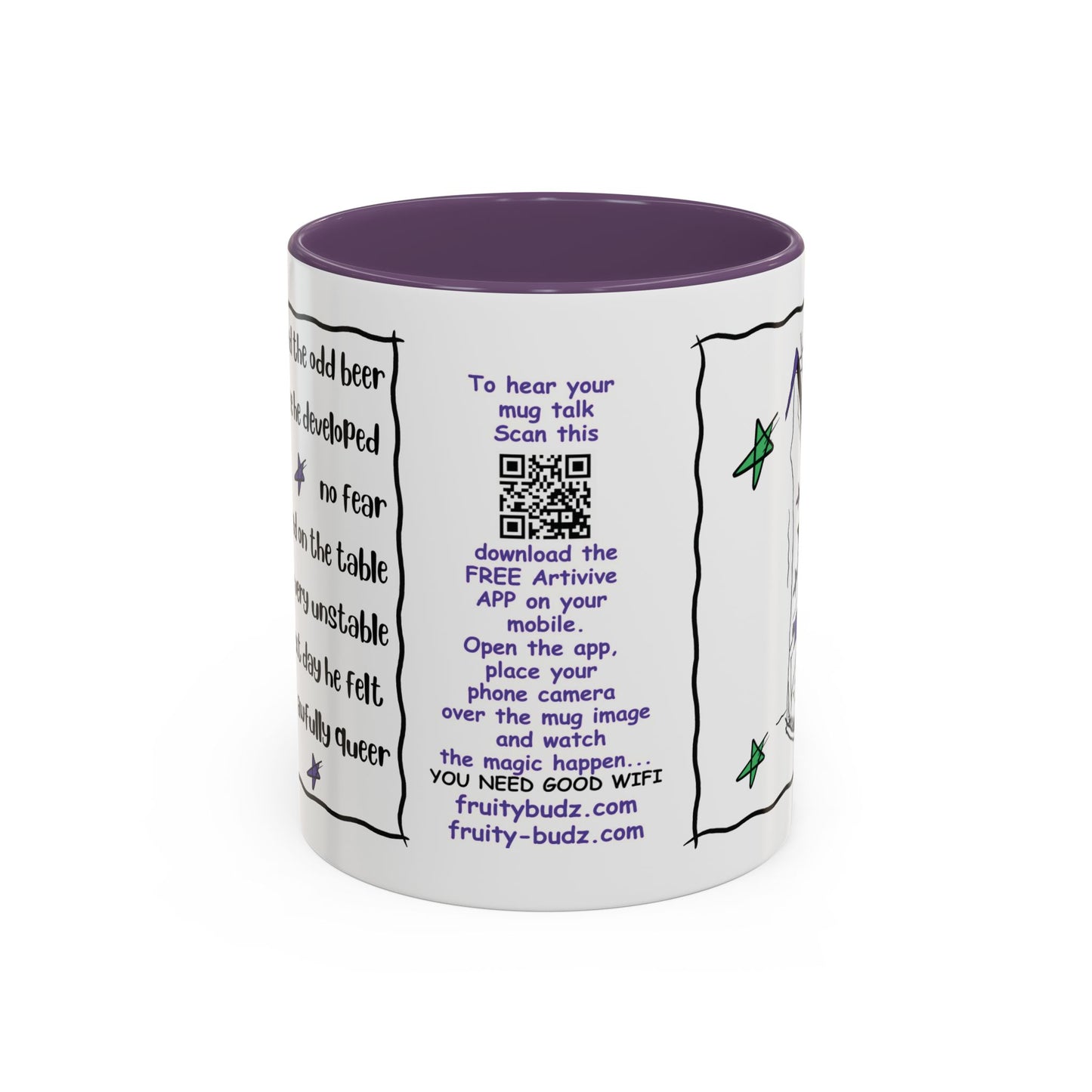 Talking Funny Mug Lads Beer Mug Coffee Mug Funny Limerick Mug Handmade Beer Lover Mug White Ceramic Coffee Beer Mug accent Coffee Mug (11, 15oz)