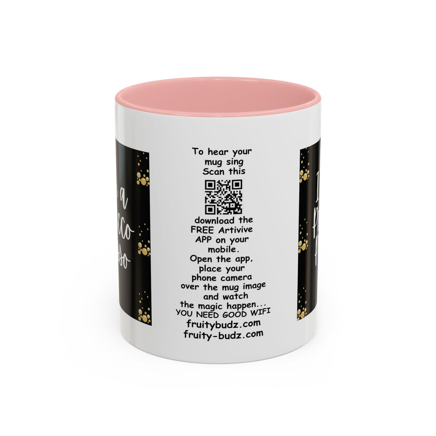 Talking Funny Mug Funny Prosecco Picasso Lover Mug Limerick Girlie Mug Funny Animating Mug Handmade Ceramic Coffee Mug girl Christmas gift accent Coffee Mug (11, 15oz)