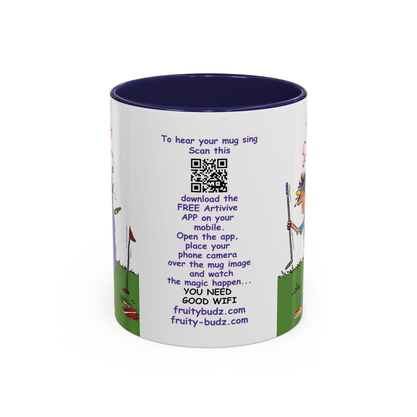 Funny Gifts Under £15 Funny Mug Dads Birthday Mug Coffee Mug Funny Birthday Golf lover Mug Handmade Birthday Lover Mug White Ceramic Coffee Beer Mug accent Coffee Mug (11, 15oz)