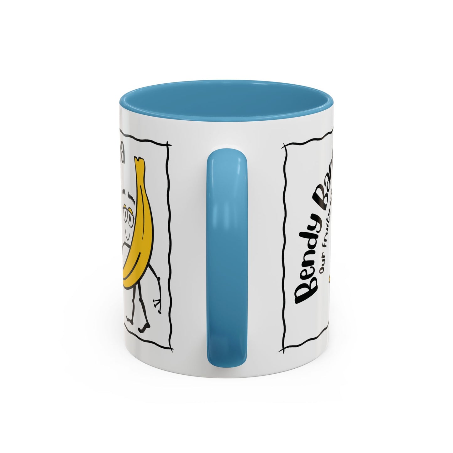 Singing childs mug childs Banana Mug Fruit Mug Bendy Banana Mug Funny Mug Christmas Ceramic Kids Mug Aesthetic White Mug Lover Kids Gift accent Coffee Mug (11, 15oz)