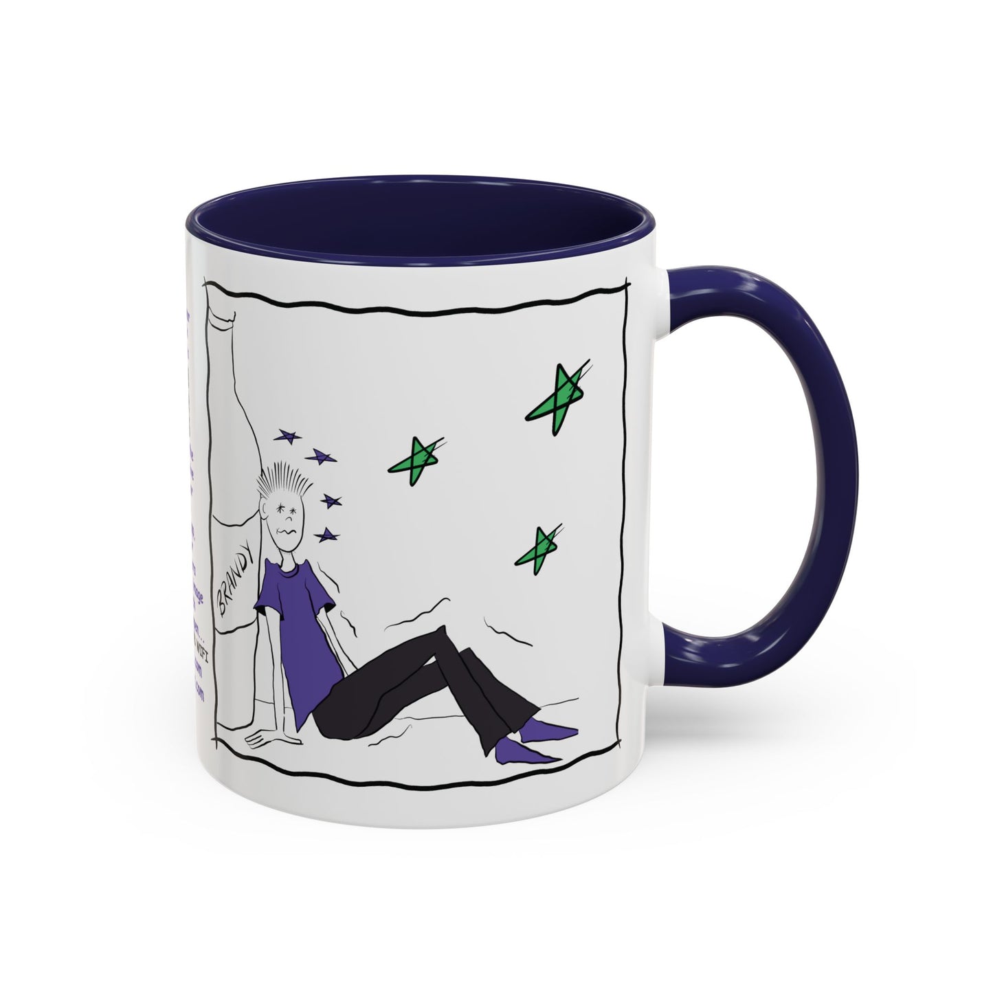 Unique mug Rhyming Talking Birthday mug Brandy Lover Mug Funny Birthday mug  limerick Brandy Mug Christmas Gift Brandy Lover MugCopy of Accent Coffee Mug (11, 15oz)