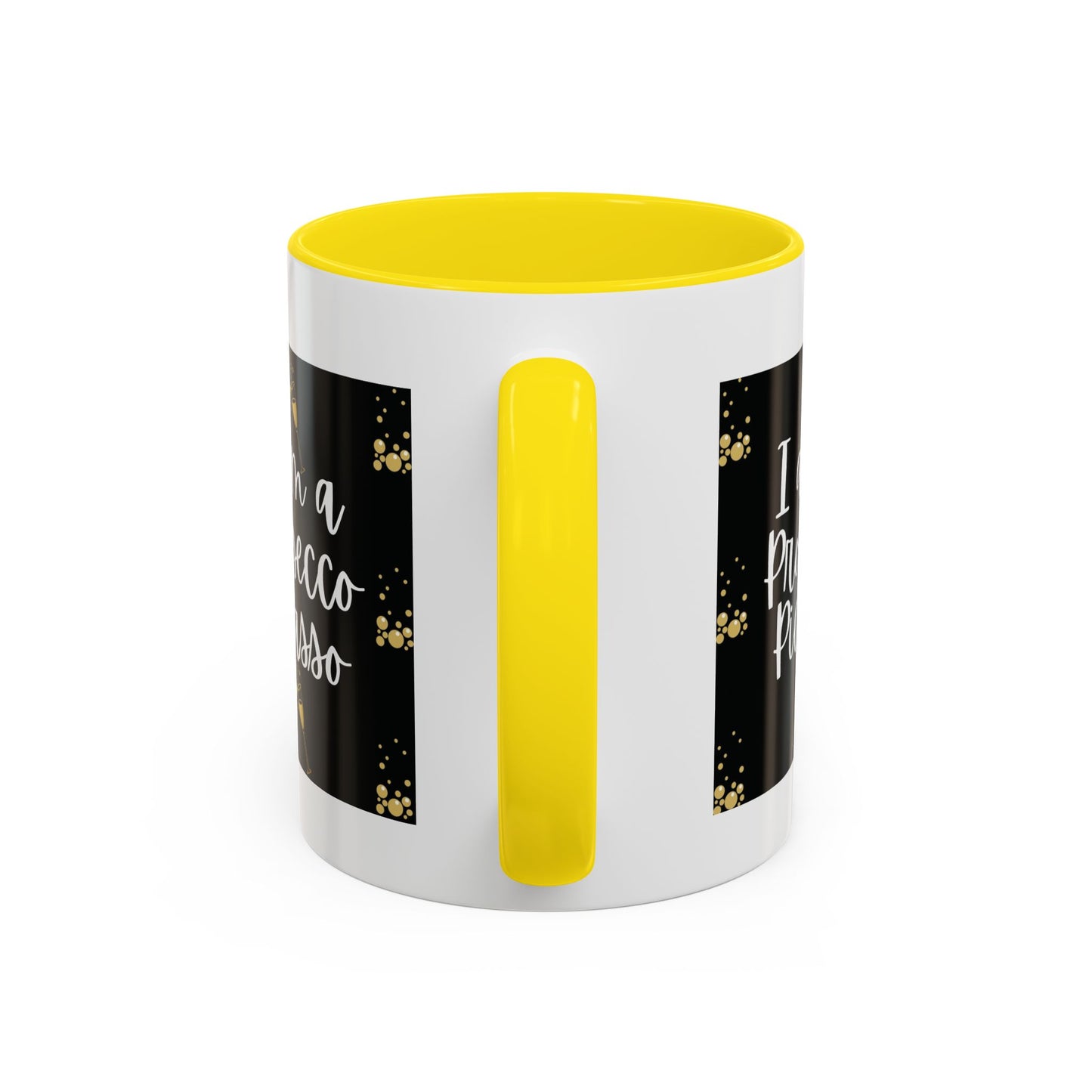 Talking Funny Mug Funny Prosecco Picasso Lover Mug Limerick Girlie Mug Funny Animating Mug Handmade Ceramic Coffee Mug girl Christmas gift accent Coffee Mug (11, 15oz)