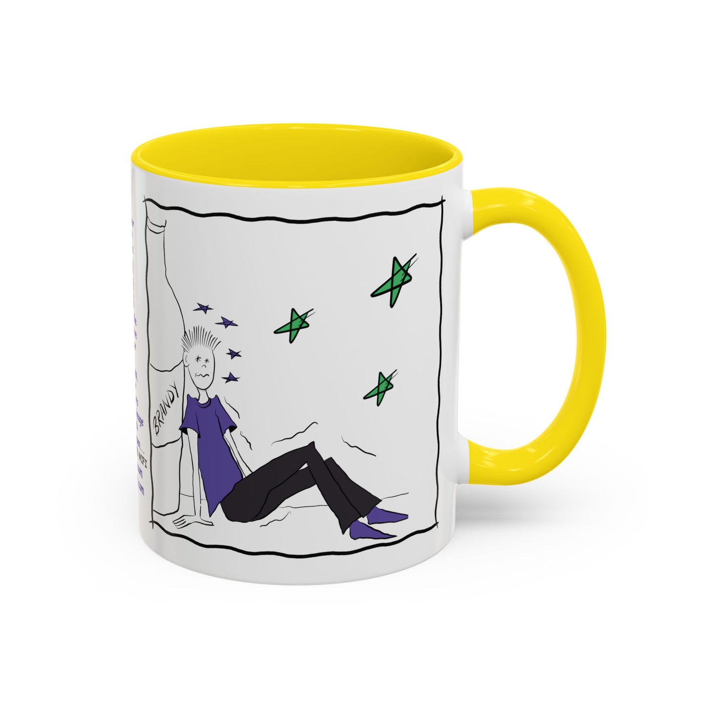 Unique mug Rhyming Talking Birthday mug Brandy Lover Mug Funny Birthday mug  limerick Brandy Mug Christmas Gift Brandy Lover MugCopy of Accent Coffee Mug (11, 15oz)