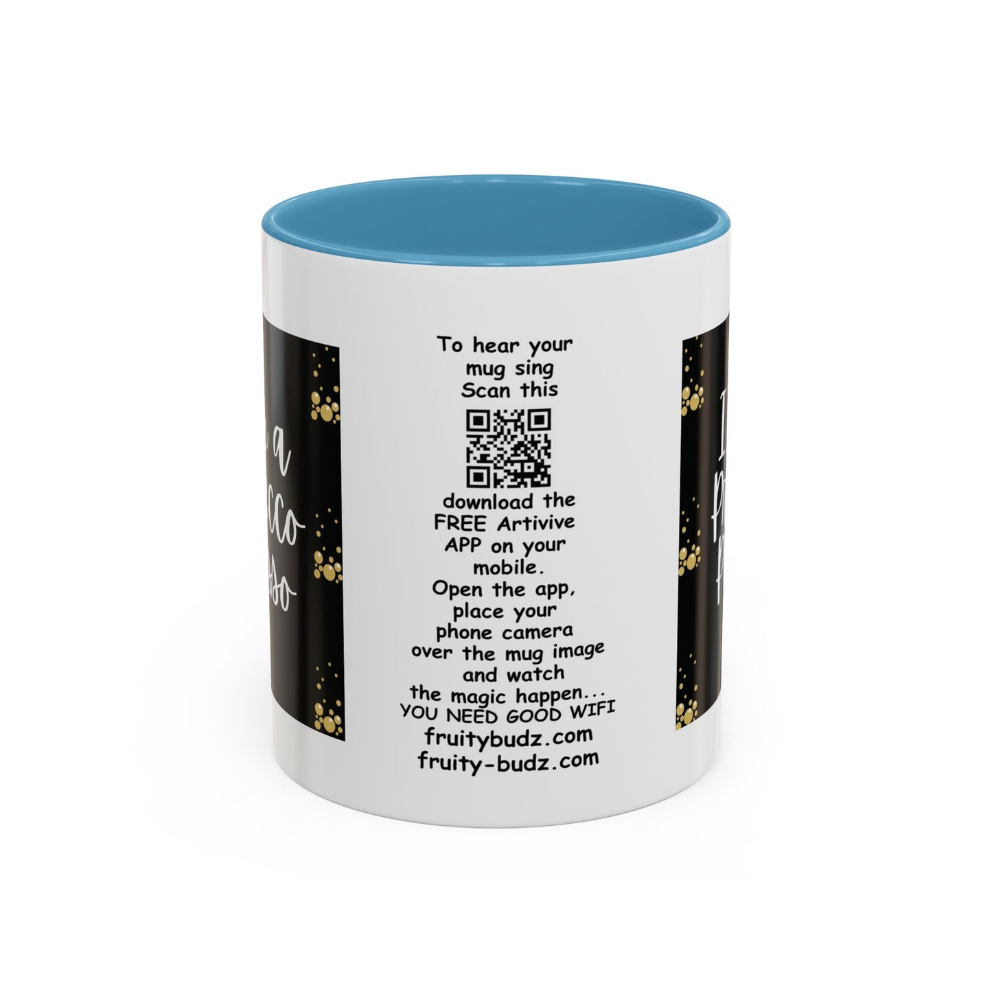 Talking Funny Mug Funny Prosecco Picasso Lover Mug Limerick Girlie Mug Funny Animating Mug Handmade Ceramic Coffee Mug girl Christmas gift accent Coffee Mug (11, 15oz)