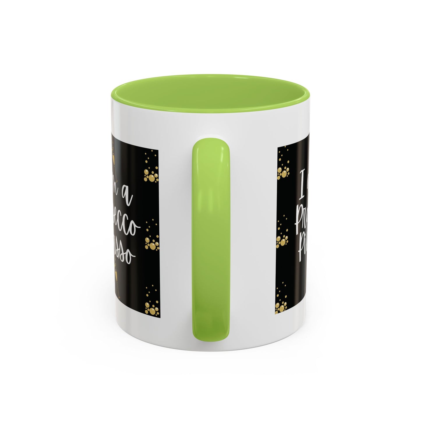Talking Funny Mug Funny Prosecco Picasso Lover Mug Limerick Girlie Mug Funny Animating Mug Handmade Ceramic Coffee Mug girl Christmas gift accent Coffee Mug (11, 15oz)