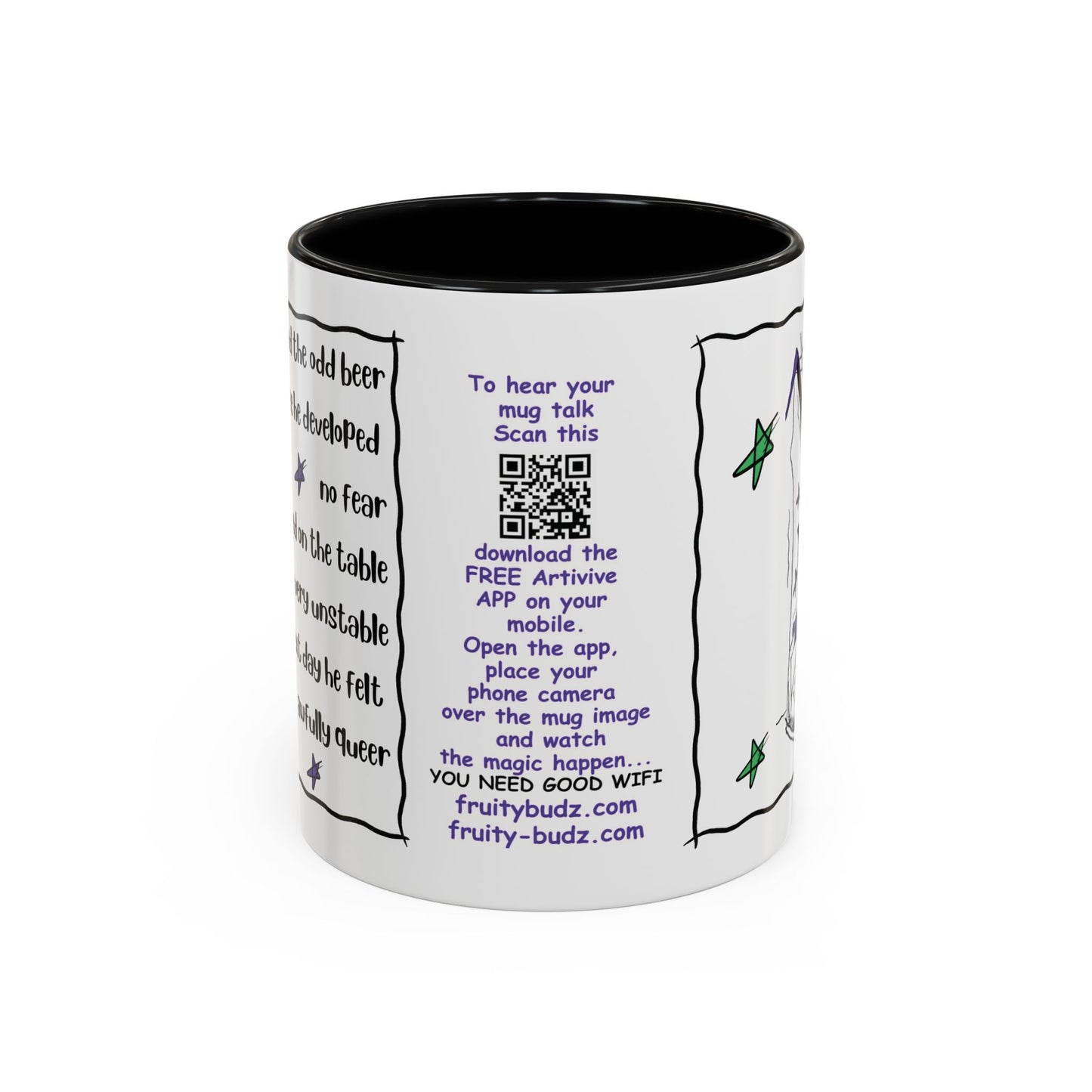 Talking Funny Mug Lads Beer Mug Coffee Mug Funny Limerick Mug Handmade Beer Lover Mug White Ceramic Coffee Beer Mug accent Coffee Mug (11, 15oz)