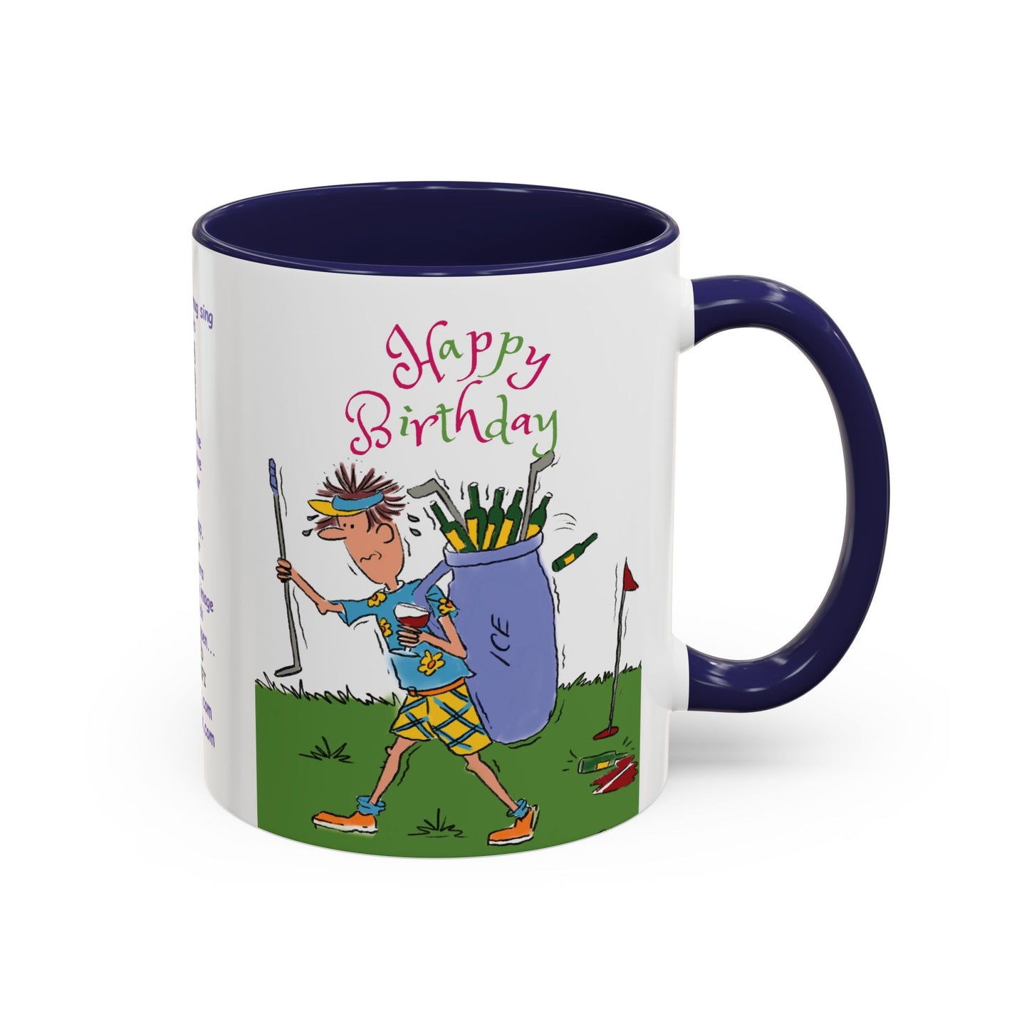 Funny Gifts Under £15 Funny Mug Dads Birthday Mug Coffee Mug Funny Birthday Golf lover Mug Handmade Birthday Lover Mug White Ceramic Coffee Beer Mug accent Coffee Mug (11, 15oz)