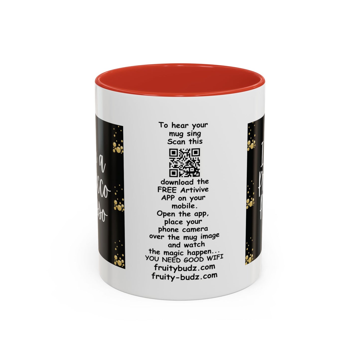 Talking Funny Mug Funny Prosecco Picasso Lover Mug Limerick Girlie Mug Funny Animating Mug Handmade Ceramic Coffee Mug girl Christmas gift accent Coffee Mug (11, 15oz)