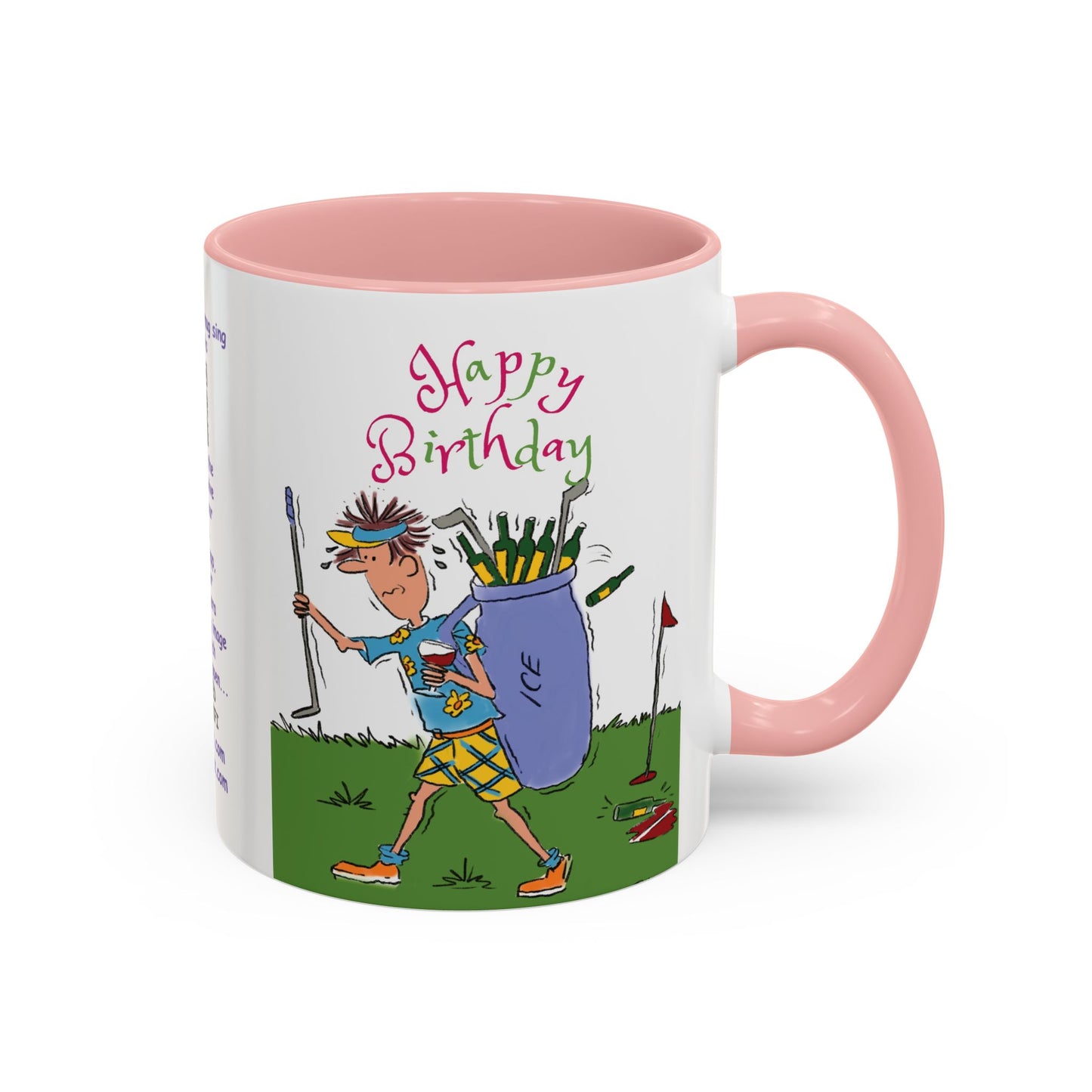 Funny Gifts Under £15 Funny Mug Dads Birthday Mug Coffee Mug Funny Birthday Golf lover Mug Handmade Birthday Lover Mug White Ceramic Coffee Beer Mug accent Coffee Mug (11, 15oz)