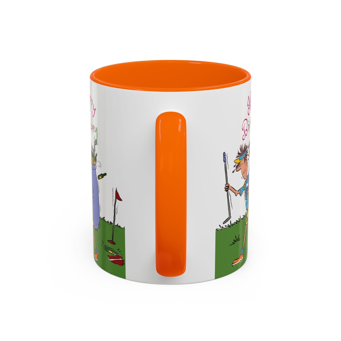 Funny Gifts Under £15 Funny Mug Dads Birthday Mug Coffee Mug Funny Birthday Golf lover Mug Handmade Birthday Lover Mug White Ceramic Coffee Beer Mug accent Coffee Mug (11, 15oz)